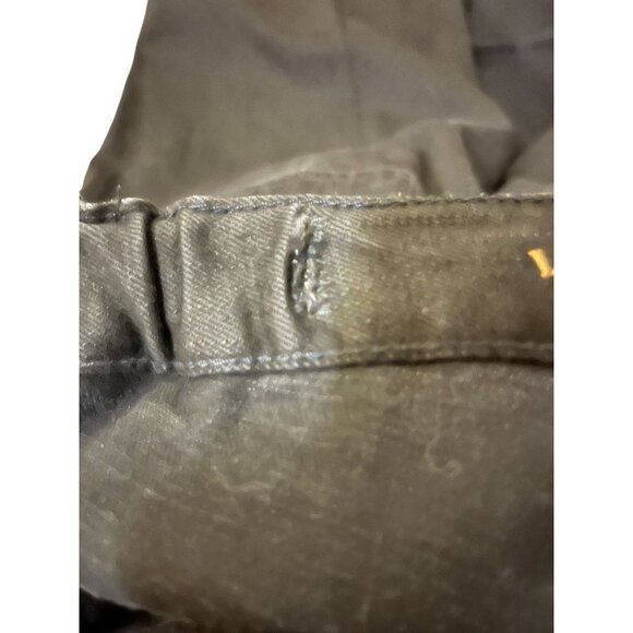 Lauren Jeans Co. By Ralph Lauren Womens 14? Black Handmade Elastic Waist Pants - Picture 12 of 13